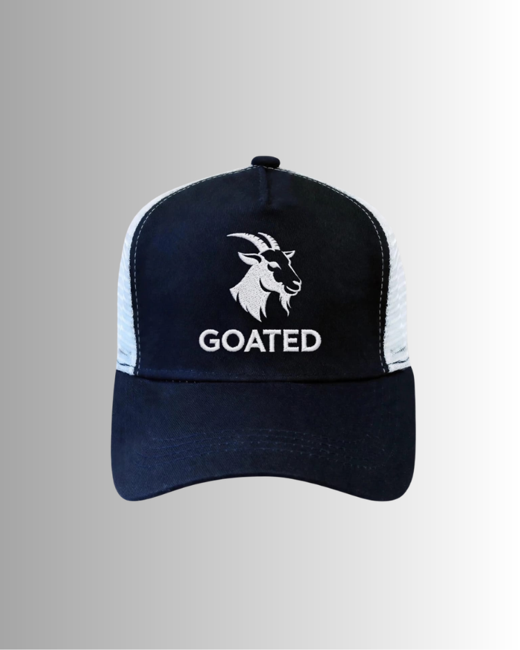 GOATED Bucket Hat Navy