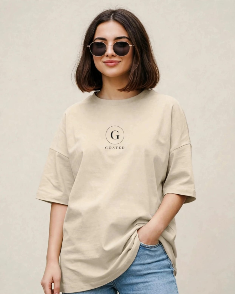 GOATED Adult T-Shirt White
