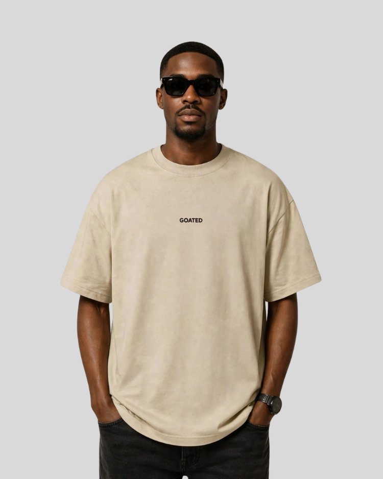 GOATED Adult T-Shirt Black