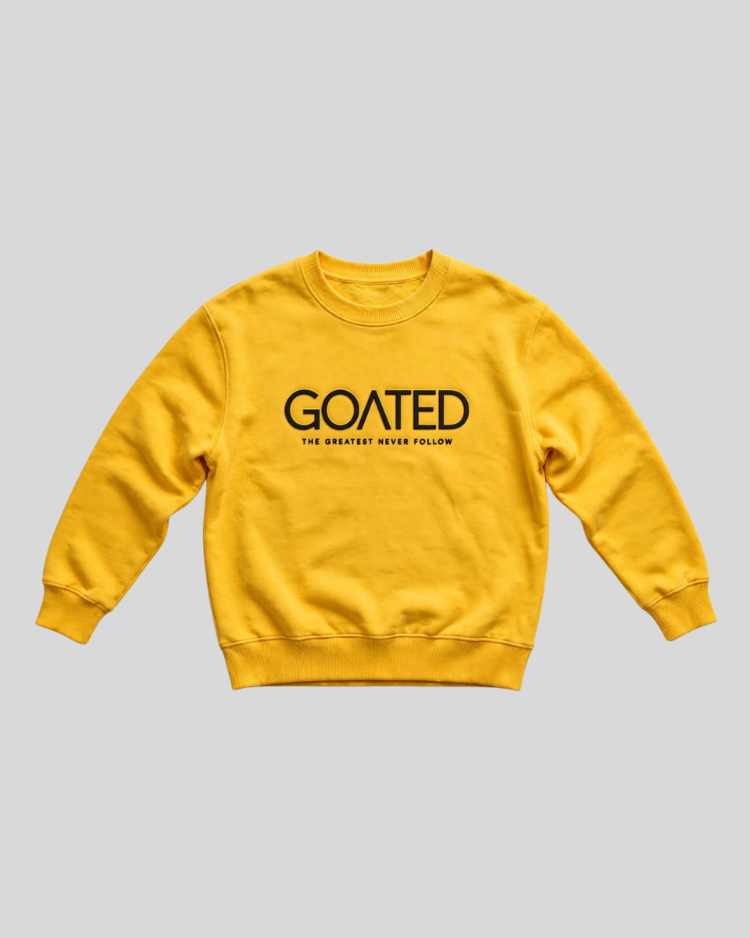 GOATED Sweater Yellow