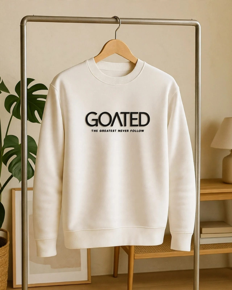 GOATED Sweater Cream