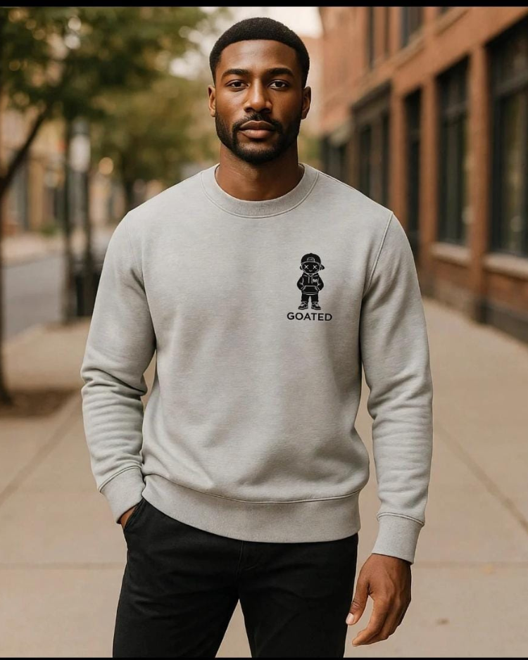 GOATED Sweater Beige